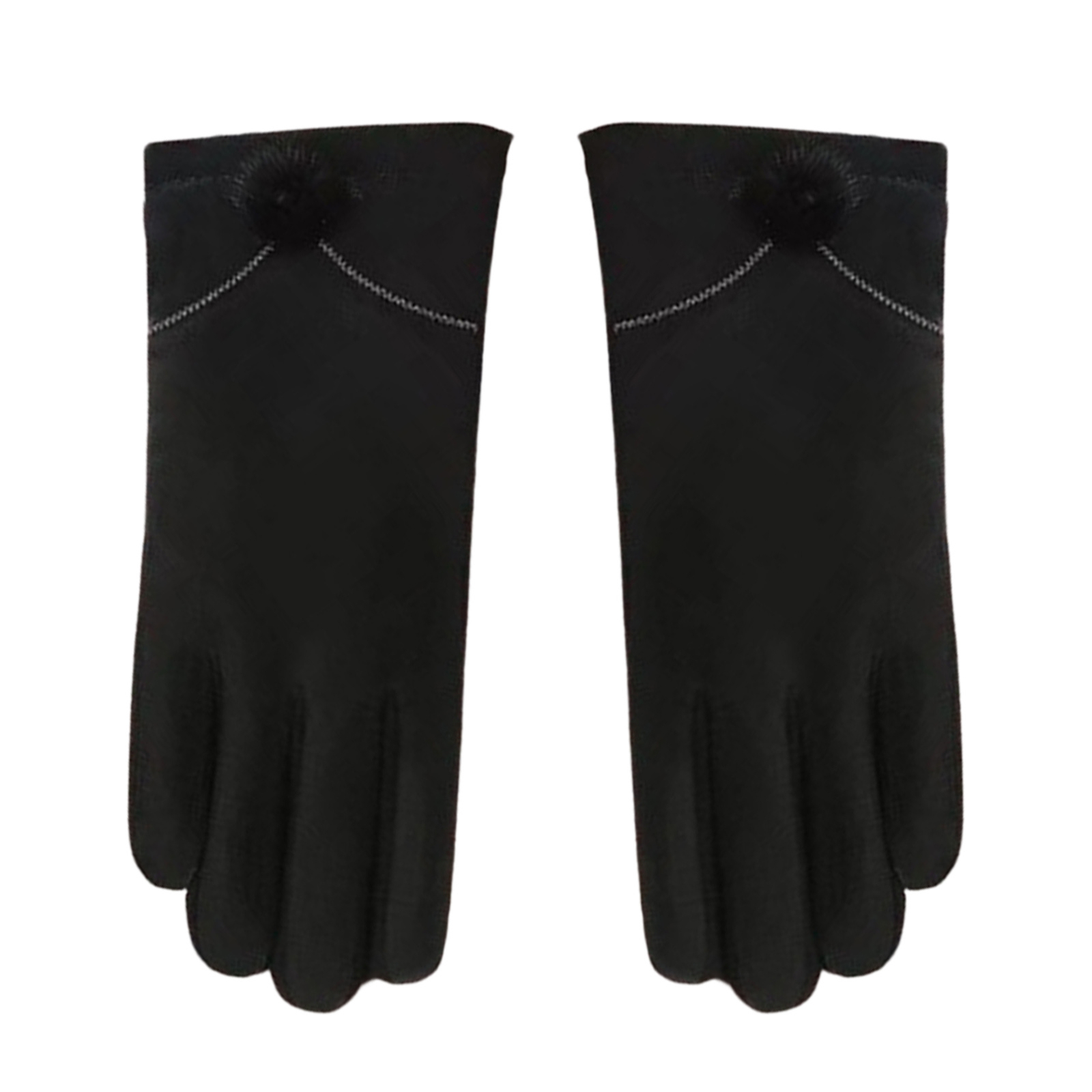 1 Pair Lady Gloves Waterproof Keep Warm Washable Lady Cycling Gloves