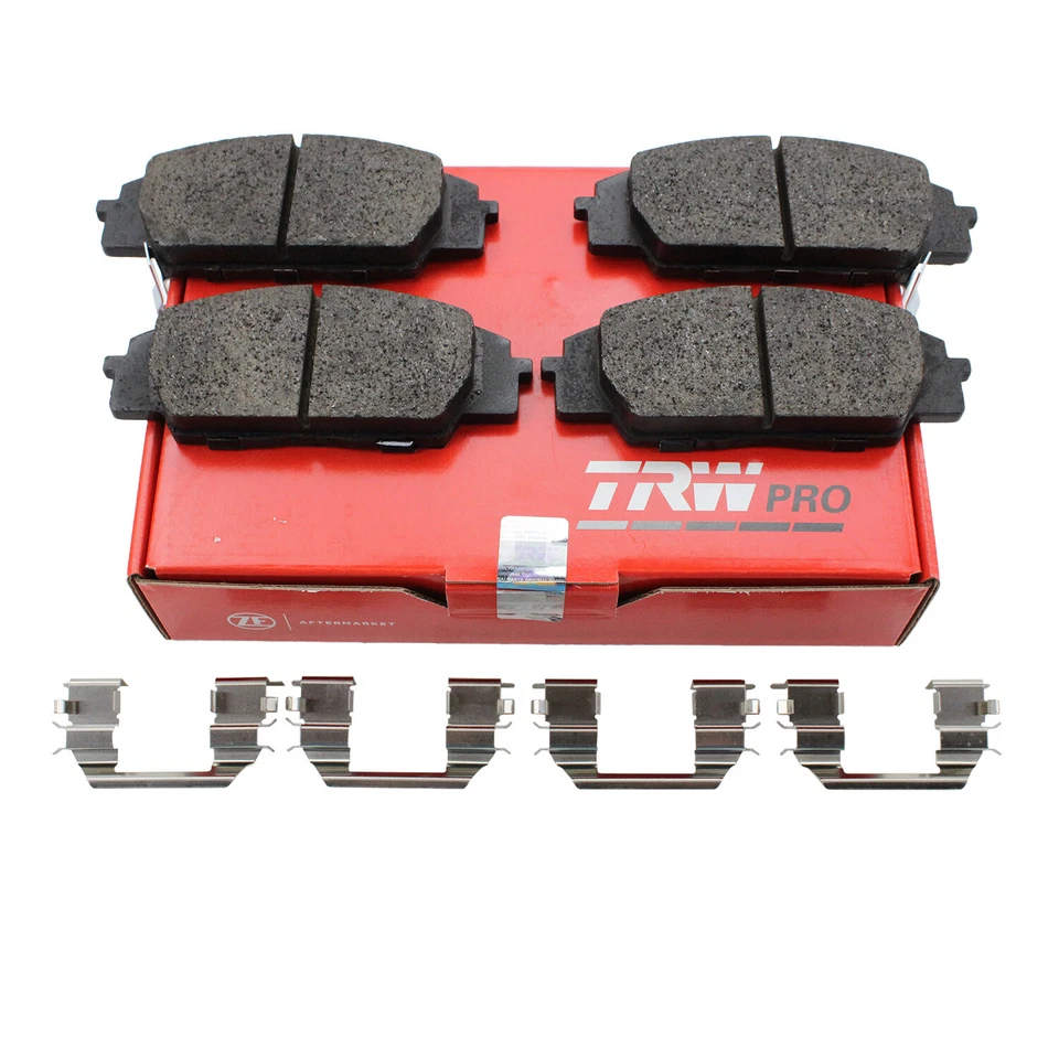 TRW Pro Front Ceramic Brake Pad Set with Clips for Acura RSX Honda Civic S2000 — 第 4/4 张图片