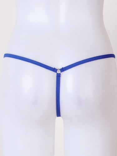 Ropa interior sexy de cuerda en G para mujer tanga calzoncillos lencería íntimos de altura baja - Imagen 111 de 190