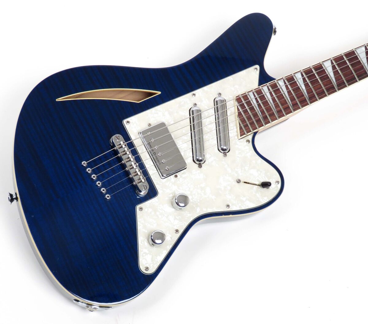 1990s Jackson Surfcaster SC-3 - Transparent Blue - Flame Top 1990s Jackson Surfcaster SC-3 - Transparent Blue - Flame Top