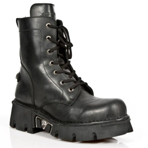 NEWROCK M.563 S1 Black EXCLUSIVE New Rock Punk Gothic Biker Boots Unisex