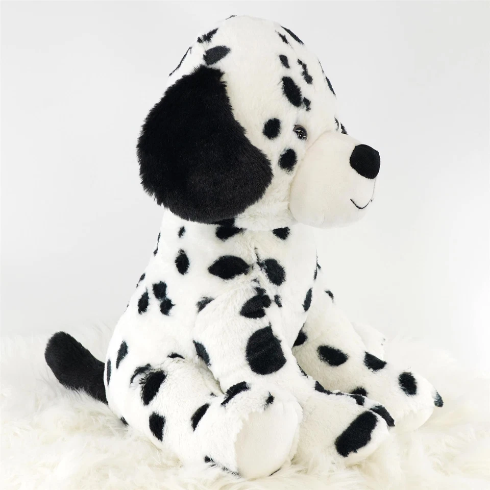 Soft 15" Dalmatian Teddy Sitting Stuffed  Cuddly Dog Toy Pet Animal Plush Puppy - Image 4 of 4