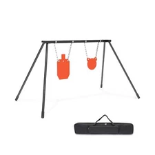 Steel Target Stand System Kit, Complete Combination of Target Stand and AR500...