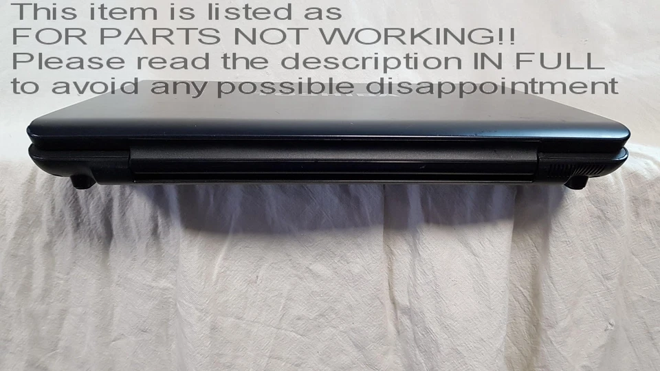 CRACKED SCREEN!! Toshiba satellite pro a200 15.4" Laptop Intel Pentium Dual Core - Image 3 of 4