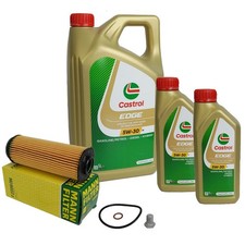 7L Castrol Edge M 5W30 ÖL Mann Ölfilter BMW 1er F20 3er G20 5er G30 X5 X6 X7