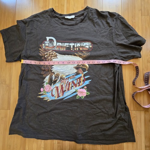T-shirt Spell & the Gypsy Biker alla deriva con il vento 100% cotone biologico XXL - Foto 9 di 10