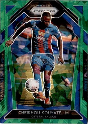 2020-21 Panini Prizm Premier League #69 Cheikhou Kouyate Green Ice /49