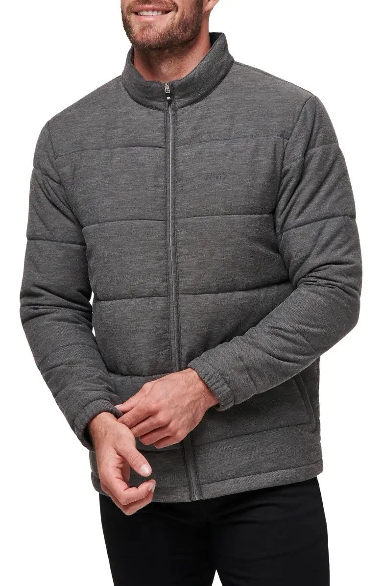 Veste Travis Mathew Homme Taille XL Gris - Brise-vent Léger Pour Golf Et Voyage