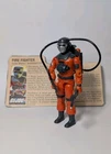 Vintage 1985 GI Joe 3 3/4"  Barbecue Fire Fighter Complete W/Card