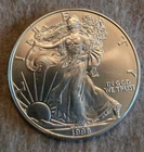 1998 1 Oz Silver American Eagle BU