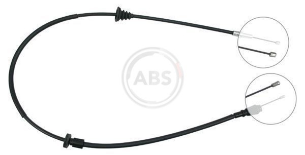 A.B.S. Bremsseil Seilzug Feststellbremse K19096 FüR Volvo C70 1 873 872-image