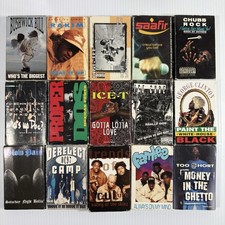 Various Artists  15x Hip-Hop Cassette Lot  East  West Coast Mix  1989-1995