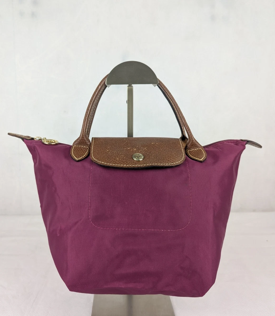 Longchamp Le Pliage Tote Purple Bags & Handbags for Women for sale