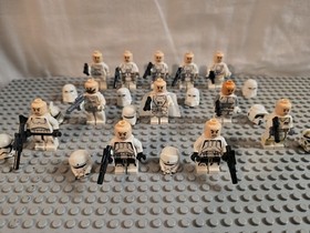 Lot Of 12 LEGO STAR WARS MINIFIGURE IMPERIAL HOVERTANK PILOT & Snow Troopers