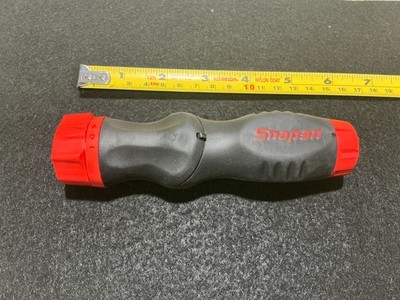 NEW Snap-on Tools SGDMRCE4 Red Ratcheting 5-Position Screwdriver  no driver/bits