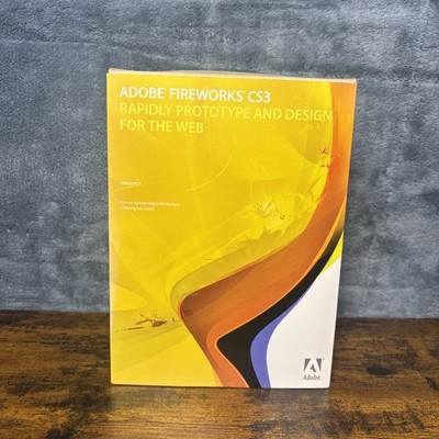 Adobe Fireworks CS3 for Windows Education w/Video Workshop!