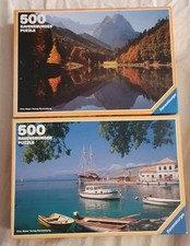 2 Ravensburger Puzzle 500 Teile An der Adria ...