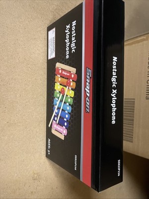 Snap-on Tools Colorful Nostalgic Xylophone Collectible Toy