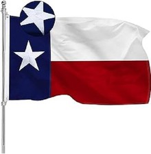 3x5 Embroidered Texas Flag Outdoor Heavy Duty 3Ply 210D Thick Polyester Material