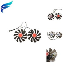 2PCS/lot 95MM -C CF1010U12S Cooler Fan Replace for XFX AMD Radeon RX 580 590 ...
