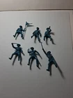 Vintage Marx 54mm Ft Apache Playset Long Coat Cavalry 6 Pose Set