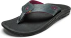 Olukai Kipi Men's Beach Sandals 10324-6C6C Dark Shadow