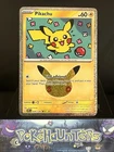 Pokemon Card Pikachu 029/128 30th Celebration Anniversary Reverse Holo Rare L/P