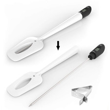 Digital Candy Thermometer Spatula Thermometer Meat Thermometer with Pot Clip 9