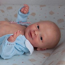Realborn  Joseph  Awake 18" Reborn Doll KIT Unfinished