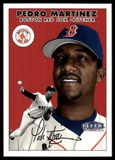 Pedro Martinez 2000 Fleer Twizzlers #10 Red Sox MLB READ FREE SHIP AutographDen