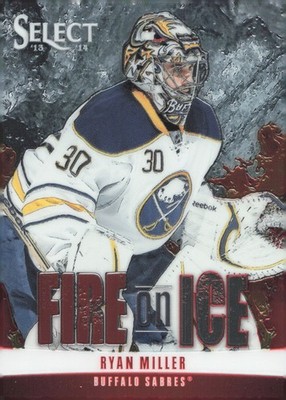 2013-14 Panini Select Fire On Ice #FS-6 Ryan Miller