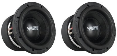 (2) Sundown Audio U-8 V.1 D4 8'' 750 Watt RMS Subwoofers DVC 4-Ohm Car Audio Subs