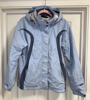 Vintage Helly Hansen Perfect Balance Ski Jacket Blue Silver Lining Tech 5 90s M