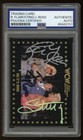 Ric Flair Jim Ross Sting 1991 WCW #67 PSA DNA Triple Autograph Signed Card