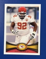 2012 Topps Football Dontari Poe RC Kansas City Chiefs #285