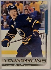 2018-19 Upper Deck Series 1 Young Guns #201 Rasmus Dahlin Buffalo Sabres - MINT!