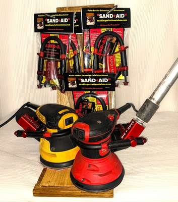 #ad Sand Aid Orbital Sander Attachment Extension Pole Handle Accessory Pole Sander $45.00