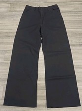 Vintage Naval Rockabilly Wool Pants 34R Bell Bottom Flare USA 1960's Unhemmed