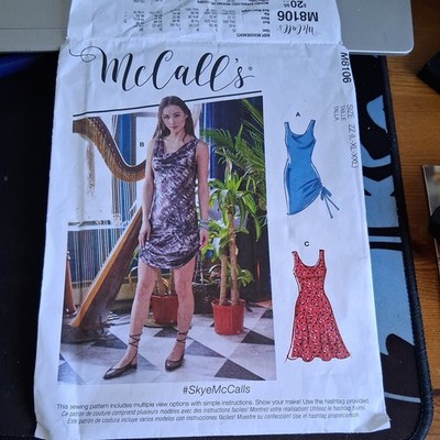 McCalls Damen Kleid Muster M8106