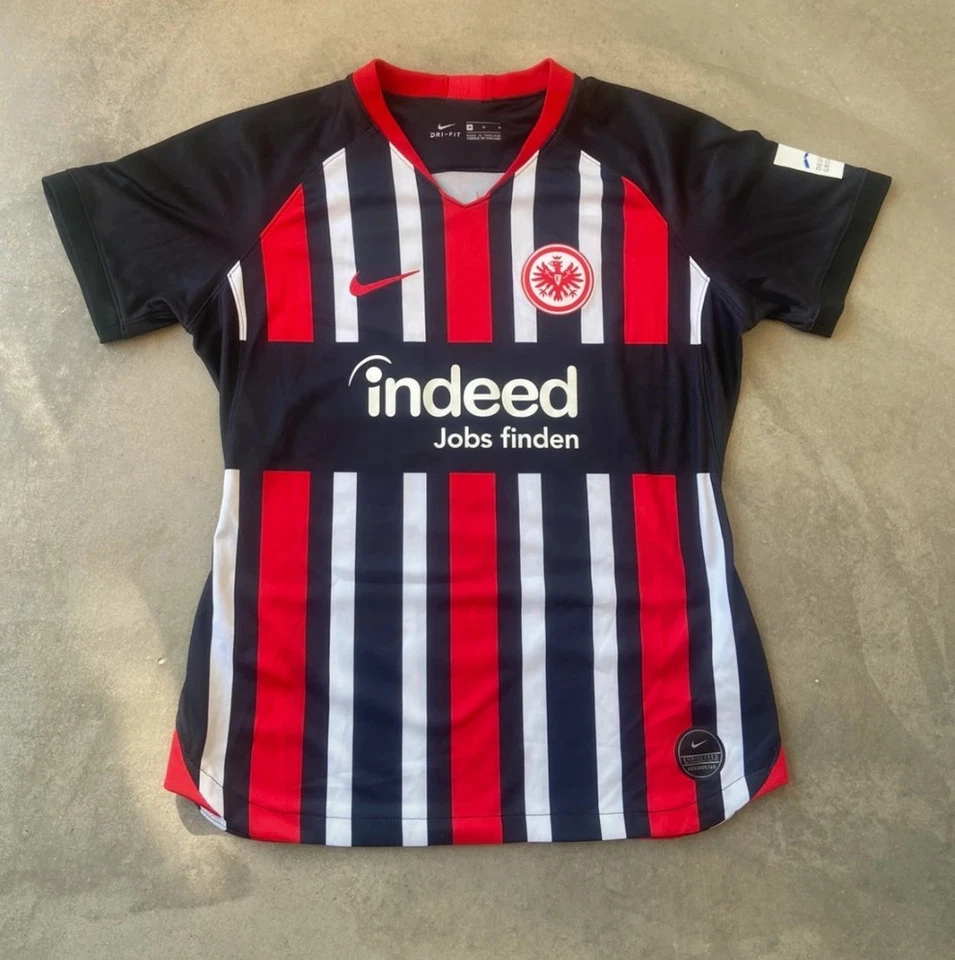 Eintracht Frankfurt Trikot HINTEREGGER SGE Nike Retro Vintage Ladies Damen - Imagen 2 de 4
