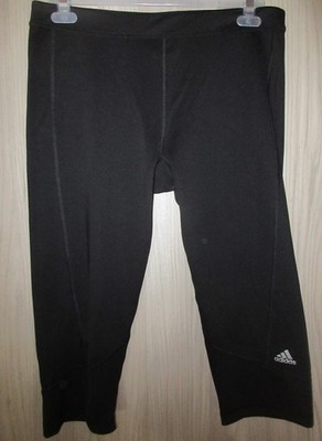 Adidas Hose Laufhose  Lauftight Techfit Capri Tight 3/4 Climalite schwarz Gr. XL