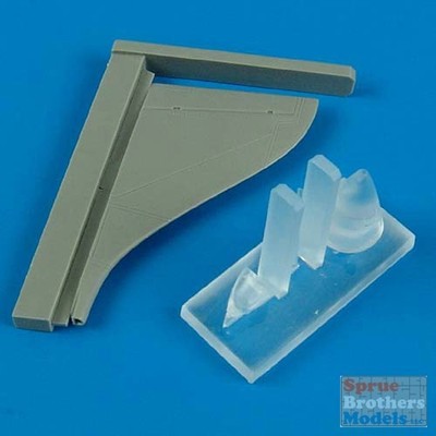 QBT72408 1:72 Quickboost AV-8A Harrier Conversion Set (ESC/ITA kit)