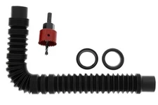 w6 EarthMinded F-RN069 Rain Barrel Linking Kit Hole Saw Bit Included