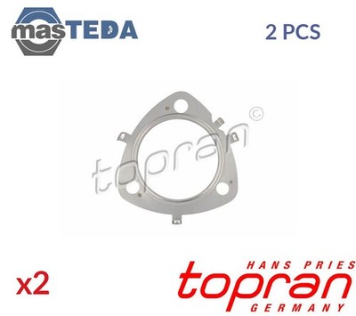 305 092 AUSPUFFROHRDICHTUNG AUSPUFF DICHTUNG TOPRAN 2PCS FÜR FORD TRANSIT V363