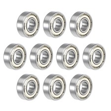 10pcs 698ZZ Deep Groove Ball Bearings 8x19x6mm Double Shielded ABEC-3 Bearing