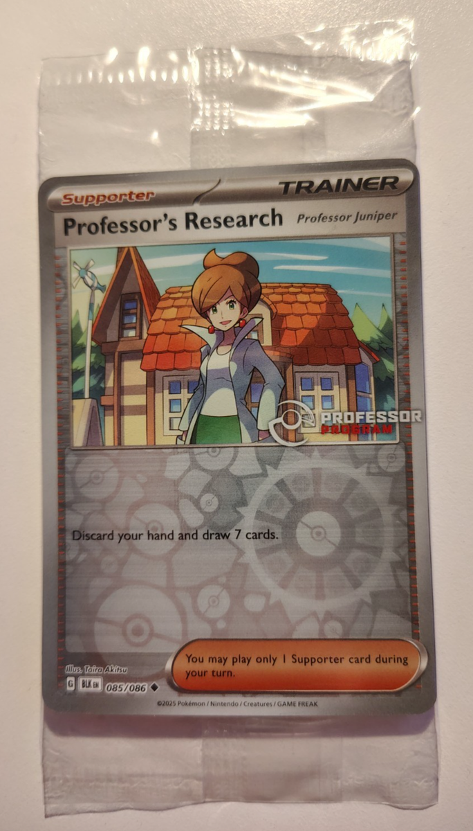 uka Pokémon study series 2026 Pokémon Professor's Research (set of 4) PROFESSOR PROGRAM
