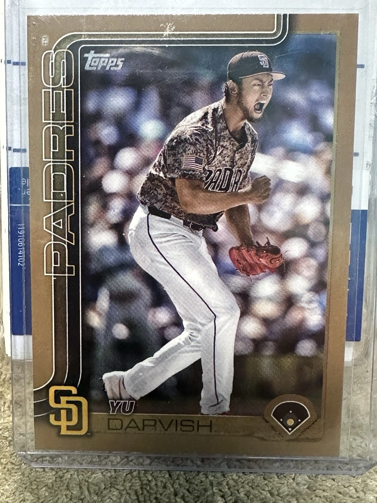 2025 Topps Series 1 Yu Darvish Gold /2025 #323 San Diego Padres