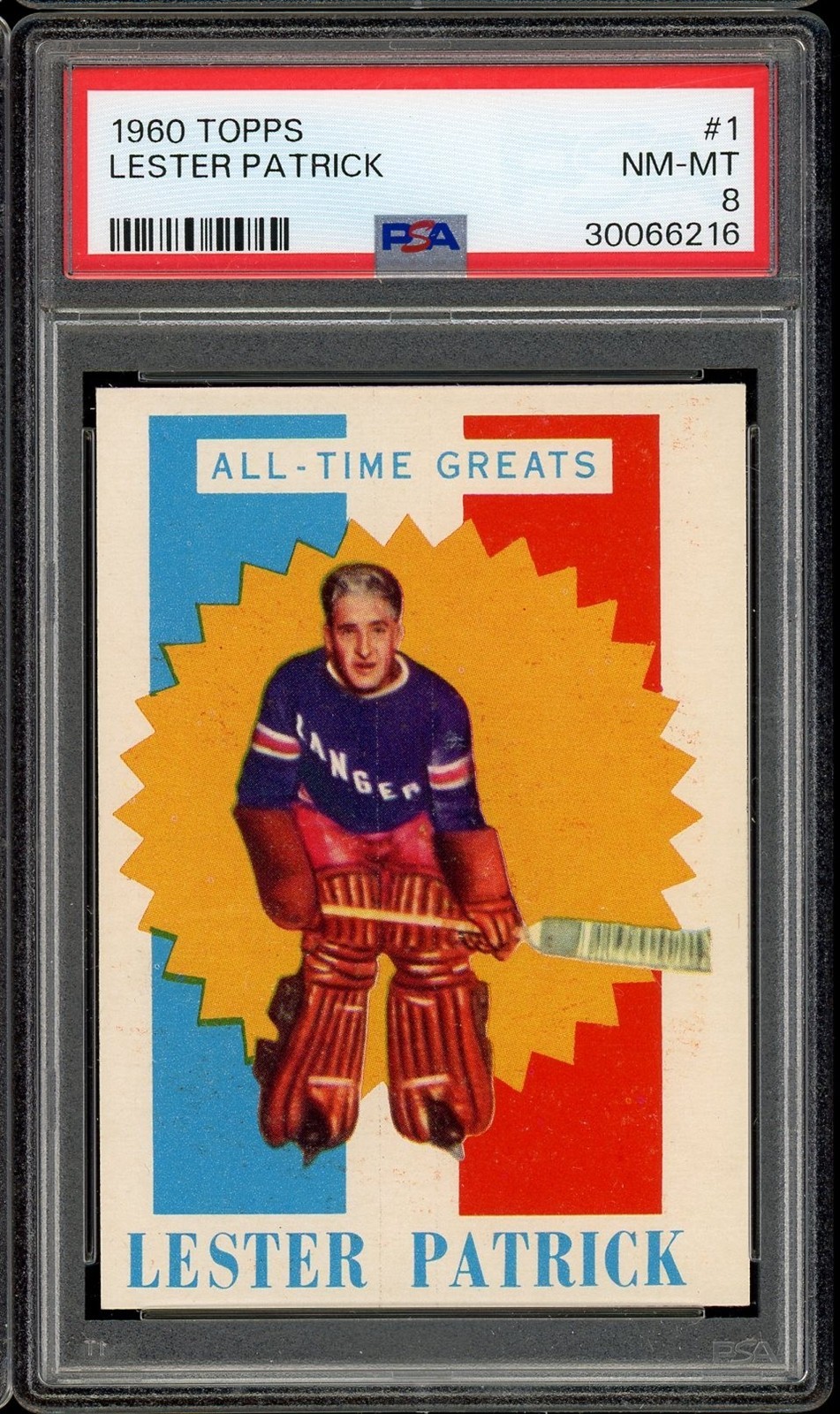 Lester Patrick #1 (Hockey Cards 1960 Topps) — is it worth grading?