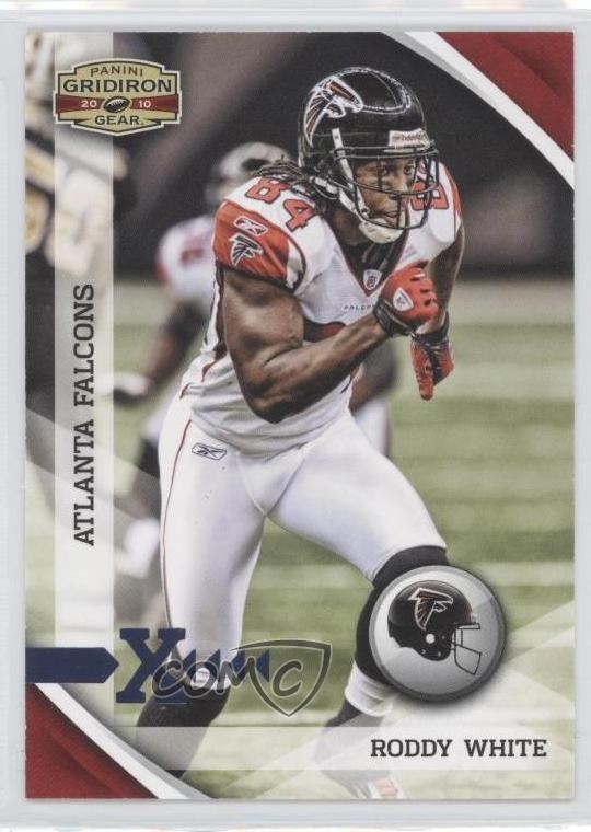 2010 Panini Gridiron Gear Platinum X's 9/25 Roddy White #8 9o3