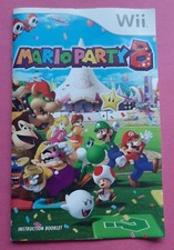 MARIO PARTY 8 ? Nintendo Wii Manual Only ? NO GAME